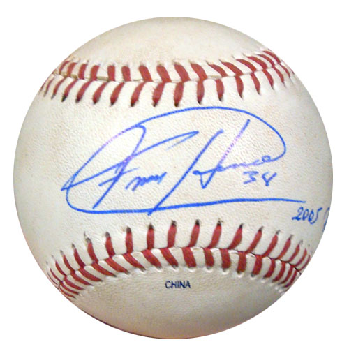 Felix Hernandez Autographed 2005 PCL Game Used Baseball Seattle Mariners PSA/DNA ITP #4A52854