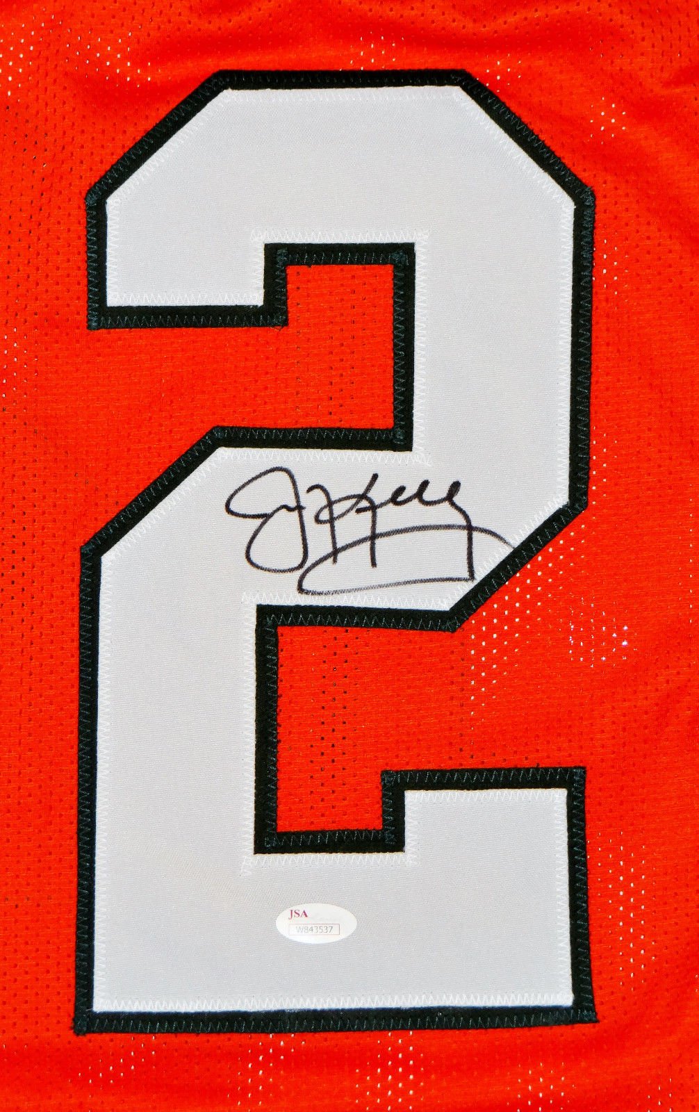 Jim Kelly Autographed Orange College Style Jersey- JSA W Authenticated