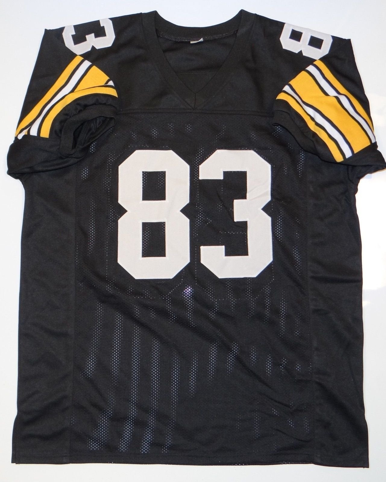 Louis Lipps Autographed Black Pro Style Jersey- JSA W Authenticated *8