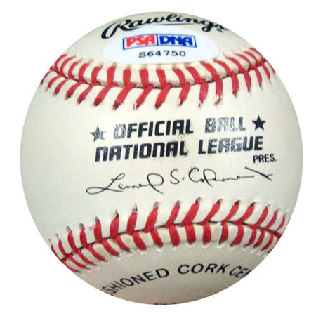 John Van Cuyk Autographed Official NL Baseball Brooklyn Dodgers PSA/DNA #S64750