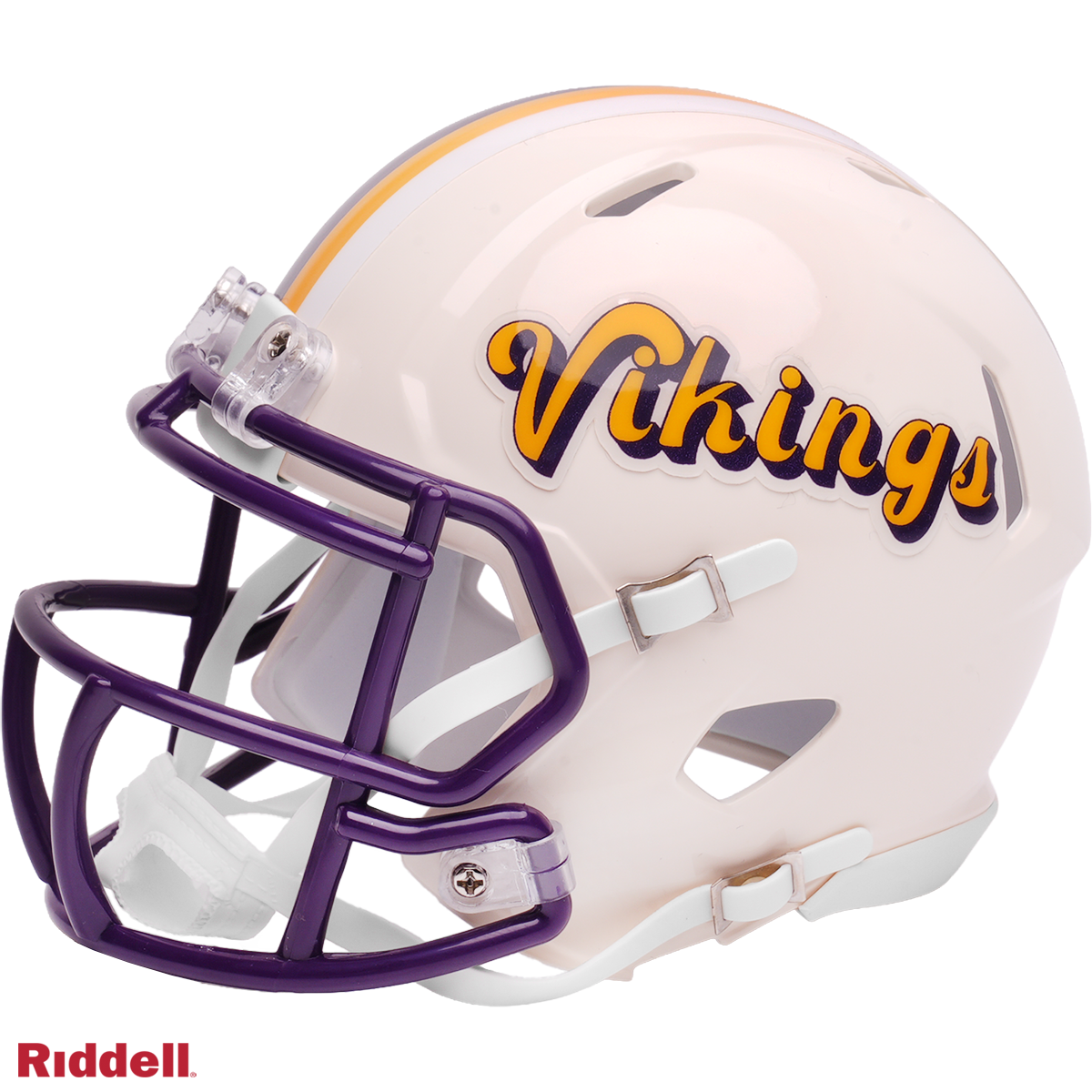 Vikings Retro Mini Football Helmet #8060379