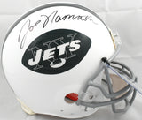 Joe Namath Autographed New York Jets F/S Authentic Helmet - JSA W