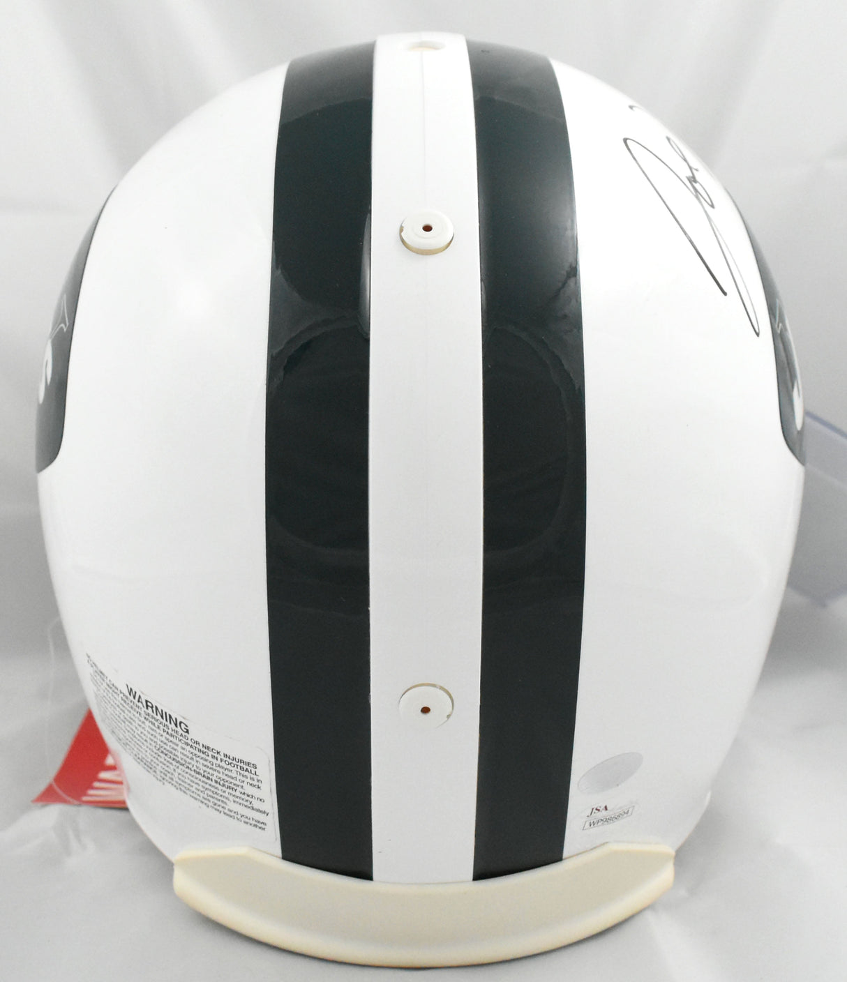 Joe Namath Autographed New York Jets F/S Authentic Helmet - JSA W