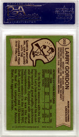 Larry Gordon Autographed 1978 Topps Rookie Card #202 Miami Dolphins PSA/DNA #83469793