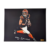 Ja'Marr Chase Signed Cincinnati Bengals 11x14 Photo (PIA Certified)