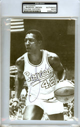 John Brisker & "Downtown" Fred Brown Autographed 5x8 Photo Seattle Sonics PSA/DNA #83894745