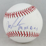 Doc Gooden Autographed Rawlings OML Baseball w/ 84 NL ROY - JSA W Auth