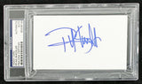 Ryan Sheckler Skatboarding Authentic Signed 3X5 Index Card PSA/DNA Slabbed