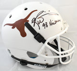 Ricky Williams Autographed Texas Longhorns F/S Schutt Helmet - Beckett W Holo