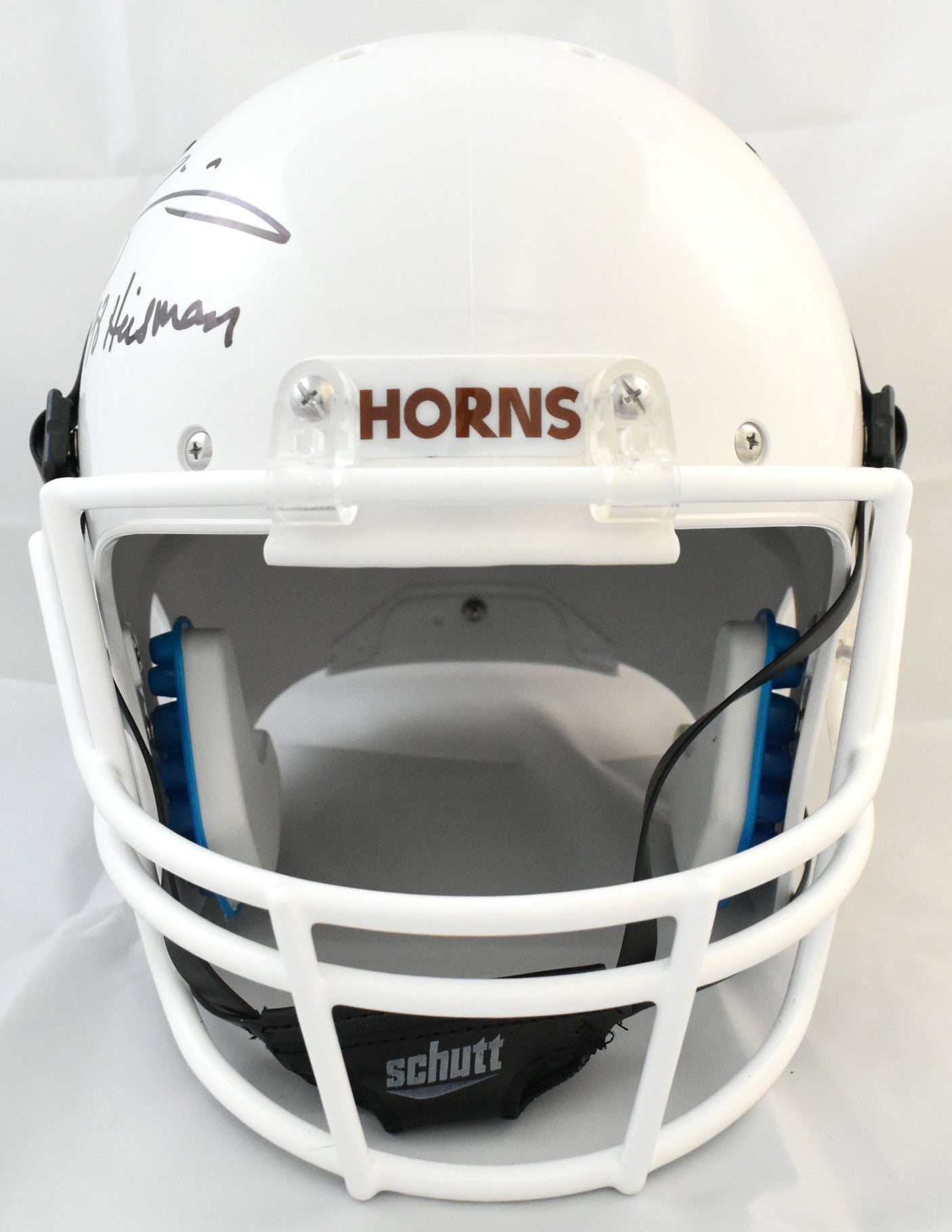 Ricky Williams Autographed Texas Longhorns F/S Schutt Helmet - Beckett W Holo