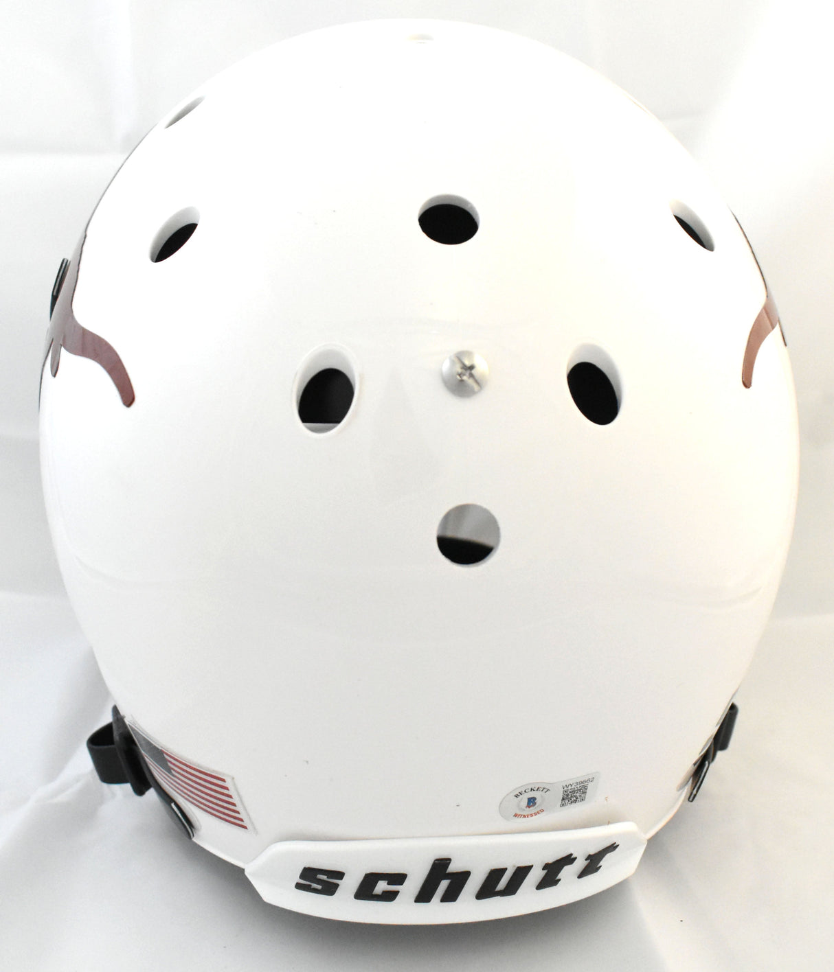 Ricky Williams Autographed Texas Longhorns F/S Schutt Helmet - Beckett W Holo