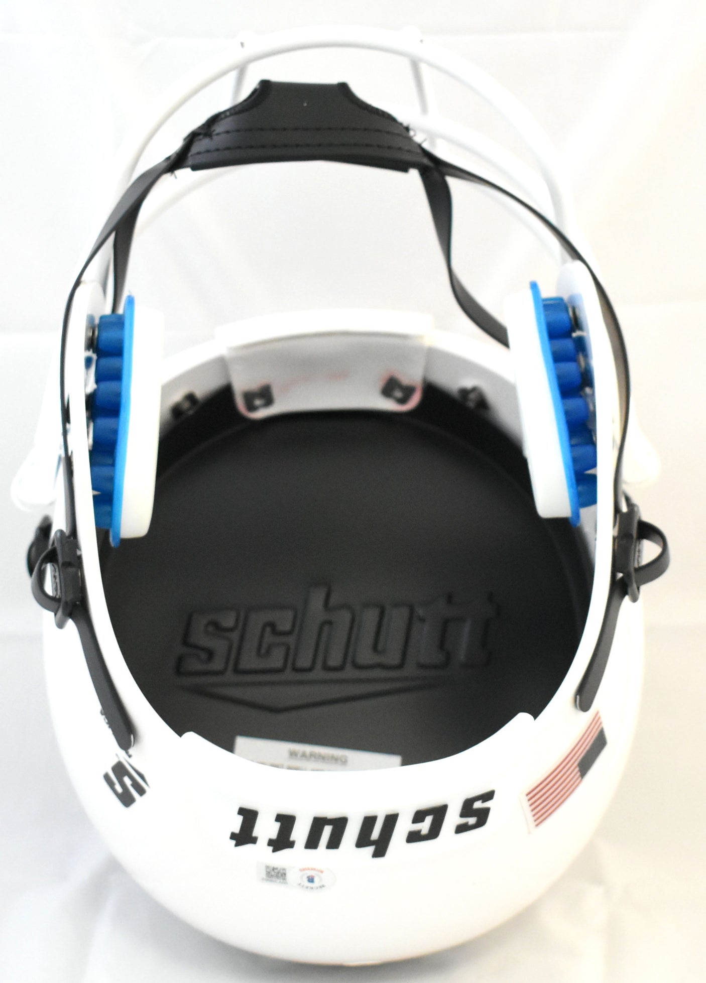 Ricky Williams Autographed Texas Longhorns F/S Schutt Helmet - Beckett W Holo