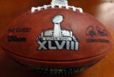 Russell Wilson Autographed Limited Edition Super Bowl Leather Football Seattle Seahawks RW Holo Stock #85992