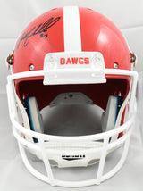 Nick Chubb Autographed Georgia Bulldogs F/S Schutt Helmet - JSA W