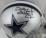 Tony Tolbert Signed Dallas Cowboys Mini Helmet -Jersey Source Auth