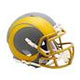Los Angeles Rams Slate Speed Mini Football Helmet