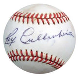 Roy Cullenbine Autographed Official AL Baseball Detroit Tigers, Cleveland Indians PSA/DNA #P72234