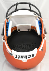 Warren Sapp Autographed Miami F/S Schutt Helmet All About the U - JSA W *White
