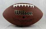 Sony Michel Autographed Wilson Super Grip Football - JSA Witness Auth