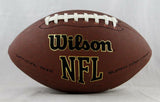 Sony Michel Autographed Wilson Super Grip Football - JSA Witness Auth