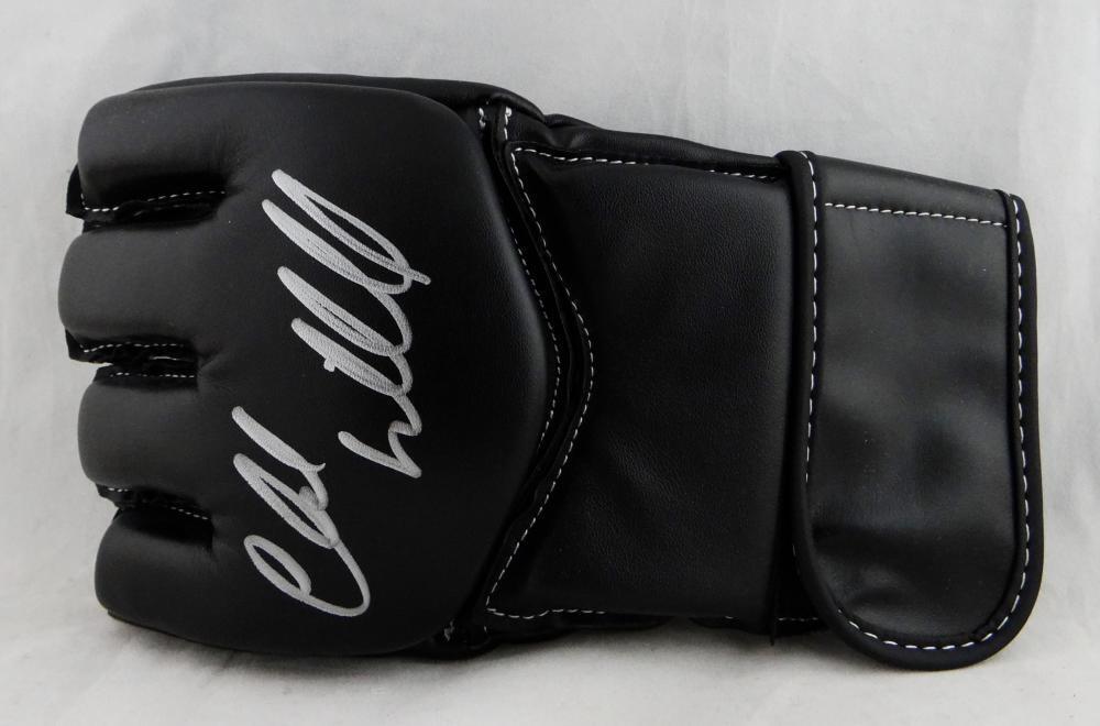 Chuck Liddell Autographed Century MMA Left Glove- Beckett Auth *Silver