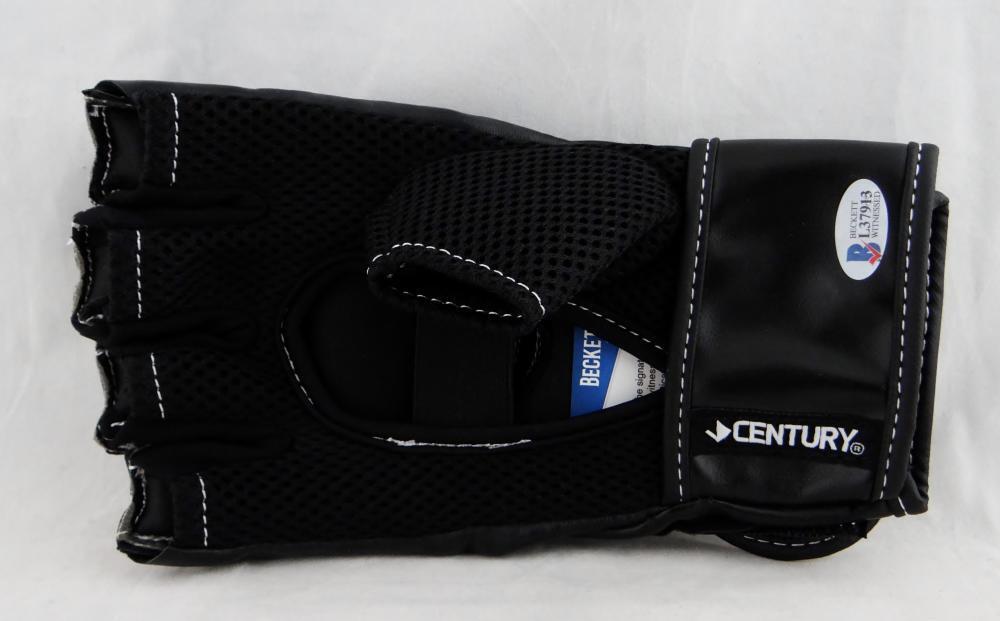 Randy Couture Autographed Century MMA Right Glove- Beckett Authenticated *Silver