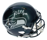 Rashid Shaheed Autographed Seattle Seahawks Green Chrome Rivalries Speed Authentic Helmet Beckett Witnessed