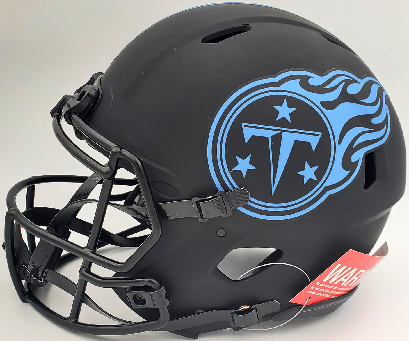 Derrick Henry Autographed Tennessee Titans Eclipse Black Full Size Authentic Speed Helmet Beckett BAS QR Stock #196808