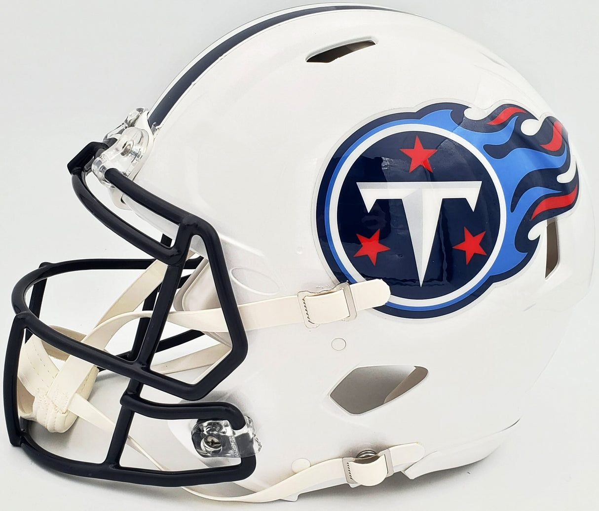 Derrick Henry Autographed Tennessee Titans White Full Size Authentic Speed Helmet Beckett BAS QR Stock #196809