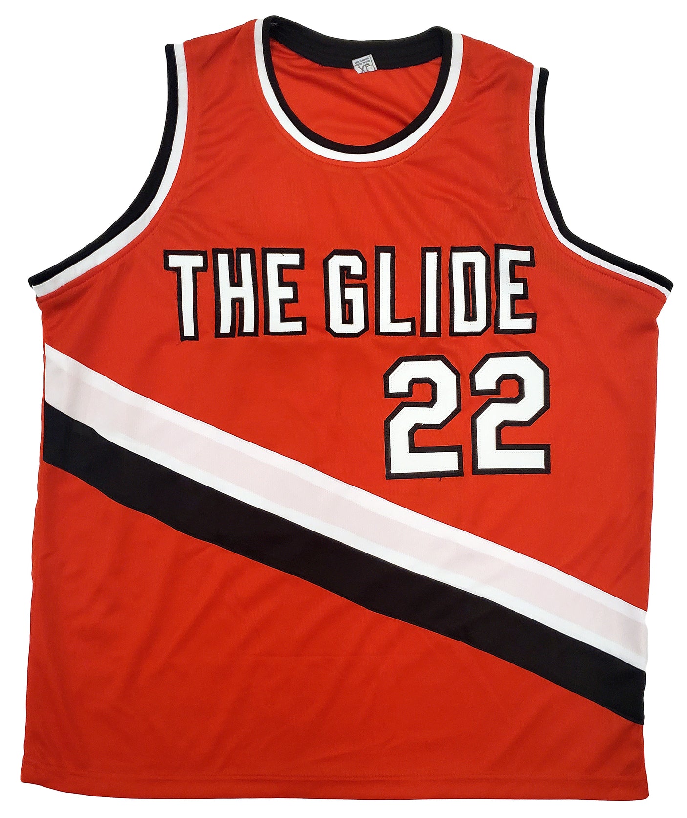 Portland Trail Blazers Clyde Drexler Autographed Red Jersey JSA Stock #197000