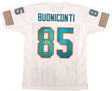 Miami Dolphins Nick Buoniconti Autographed White Jersey "HOF 01" PSA/DNA Stock #197010