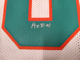 Miami Dolphins Nick Buoniconti Autographed White Jersey "HOF 01" PSA/DNA Stock #197010