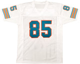Miami Dolphins Nick Buoniconti Autographed White Jersey "HOF 01" PSA/DNA Stock #197010