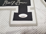 San Antonio Spurs George Gervin Autographed White Jersey JSA Stock #197001