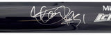 Ichiro Suzuki Autographed Black Mizuno Game Model Bat Seattle Mariners "#51" IS Holo Stock #197023