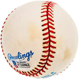 Tommy Henrich Autographed Official AL Baseball New York Yankees Beckett BAS #F26962