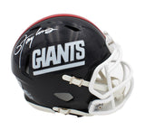 Lawerence Taylor Autographed Throwback Giants 81-99 Mini Helmet