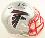 Kyle Pitts Autographed Atlanta Falcons Flash Alternative Mini Helmet