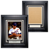 Black Vertical 8x10 Photo Framing Kit With Nameplate Stock #214106