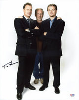 Tom Hanks Signed Authentic 11X14 Photo W/ Spielberg & Dicaprio PSA/DNA #X44186