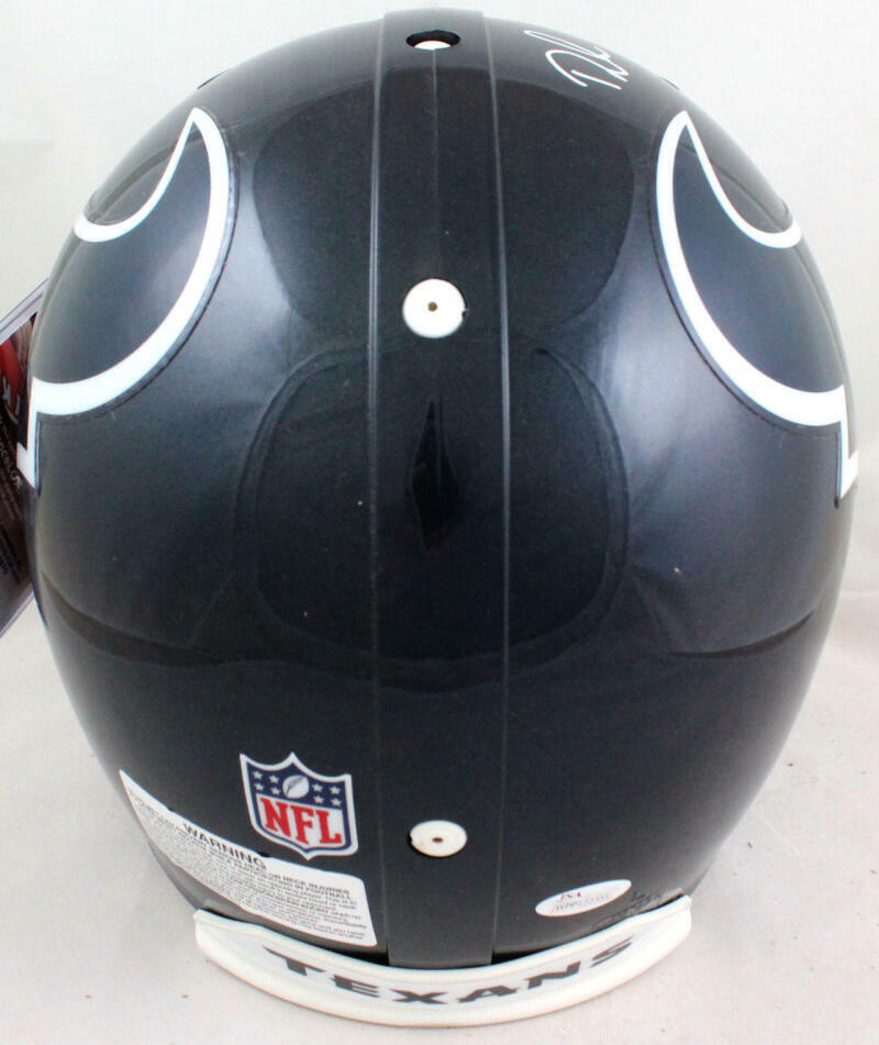 Watson & Hopkins Autographed Texans F/S Proline Helmet - JSA W Auth *White