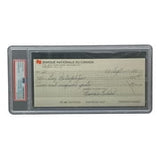 Maurice Richard Signed Montreal Canadiens Bank Check #21 PSA/DNA - Sports Integrity