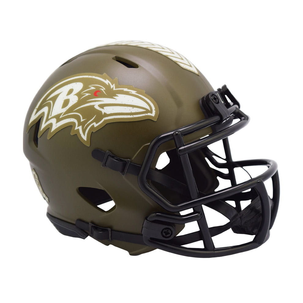 Baltimore Ravens STS22 Speed Mini Football Helmet