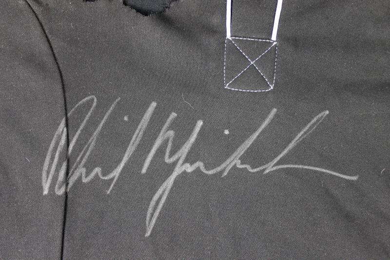 Phil Mickelson Authentic Signed Match Used Barclays Golf Shirt PSA/DNA #X31563