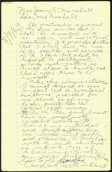 Bobby (Robert T) Jones Signed 3 Page Hand Written 1963 Letter PSA/DNA #Z05381