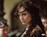 Laura Haddock Da Vinci'S Demons Signed Authentic 11X14 Photo PSA/DNA #V47833