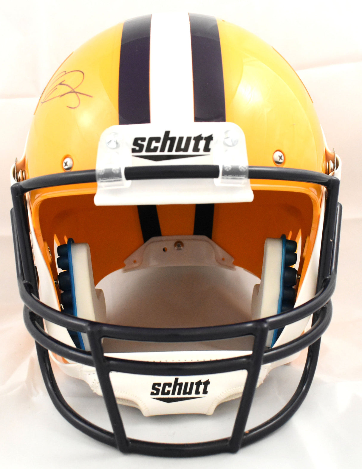 Odell Beckham Jr. Autographed LSU Tigers F/S Schutt Helmet - JSA W