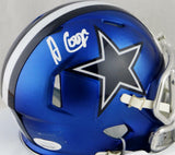 Amari Cooper Autographed Dallas Cowboys Blaze Mini Helmet- JSA W Auth *White