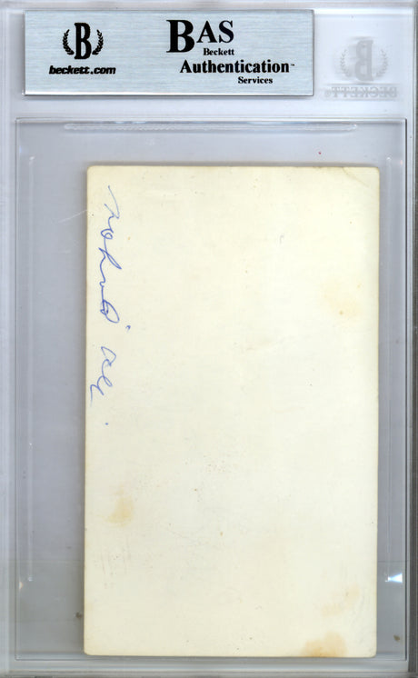 Muhammad Ali Autographed 3x5 Index Card Vintage Beckett BAS #9769350