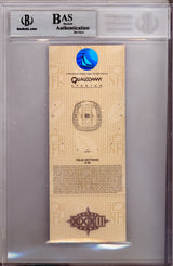 John Elway Autographed SB XXXII Purple Ticket Denver Broncos Beckett BAS #9770214